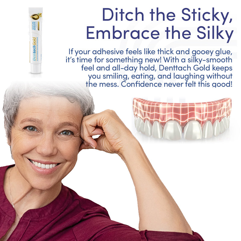 Divifit™ Gold Thermoplastic Denture Adhesive (Final 3 Hours: 70% OFF 🔥)