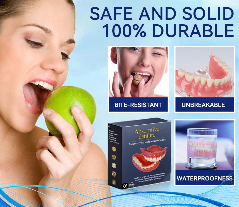 ✅Official Store: QIAWI™ Adsorptive denture(⏰Limited time discount last 30 minutes⏰)