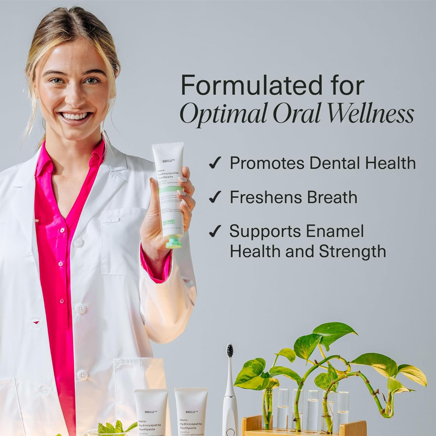BBOJI™ Fluoride-Free Nano-Hydroxyapatite Toothpaste🦷(ADA recommended)(🎁Flash Sale - Don’t Miss Out)