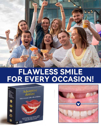 ✅Official Store: QIAWI™ Adsorptive denture(⏰Limited time discount last 30 minutes⏰）