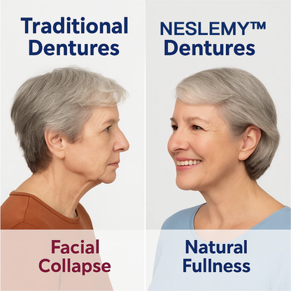 NESLEMY™ Custom-Fit Functional Dentures - Perfectly Fitted in Minutes at Home
