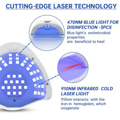 🗽Made and Shipped from USA👏🎉New Year's Offer🎉QIAWI™ PureNail Fungus Laser Device-✨Last Day Discount -𝟕0%𝐎𝐅𝐅