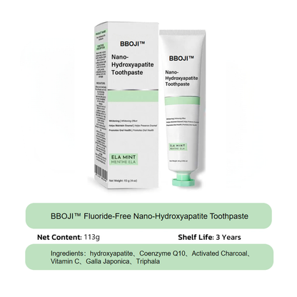 BBOJI™ Fluoride-Free Nano-Hydroxyapatite Toothpaste🦷(ADA recommended)(🎁Flash Sale - Don’t Miss Out)